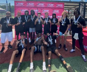 Jaydon and the Marion County “More Than An Athlete” Elite Flag Football Team, who finished 2nd at the Atlanta Falcons South Regional Tournament in Hoover, AL